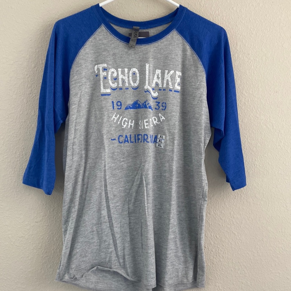 Ouray Sportswear Long Sleeve Echo Lake, California Shirt Size X-Large